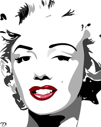 Marilyn Monroe Vector By Matth27 On Deviantart Andy Warhol Pop Art Paintings Marilyn Monroe Pop Art Marilyn Monroe Art