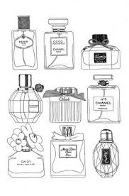 Illustrations Perfume Bottles Perfume Illustration Art