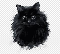 If you like, you can download pictures in icon format or directly in png image format. Black Cat Illustration Persian Cat Black Cat Norwegian Forest Cat Drawing Persian Watercolor Painting Mammal Png Pngegg
