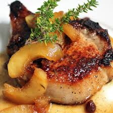 In a large stock pot or dutch oven, combine water, kosher salt, sugar, bay leaves, smashed garlic cloves, black peppercorns, rosemary, thyme and slices lemons. Best Ever Brined Pork Chops With Spiced Apples And Raisins Small Kitchen Chronicles