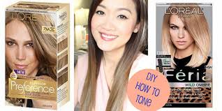 I love going to the salon, but sometimes a girl is on a budgie, if ya know what i'm talking about. Diy How To Tone Brassy Hair After Using Loreal Feria Wild Ombre Brassy Hair Highlights For Dark Brown Hair Vidal Sassoon Hair Color