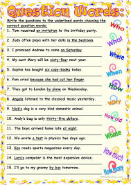 Question Words Worksheet Free Esl Printable Worksheets Made By Teachers Learn English Words Learn English Learn English Grammar