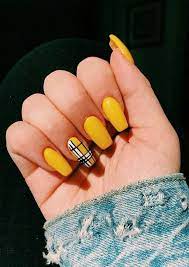 Apr 23, 2021 · artificial nails also block natural air and light from reaching the nails, increasing the risk of fungal infections and thus yellow nails. Shared By ððð²ðð«ððð¦ðð«ð±ððð¥ð¢ðð¯ð Find Images And Videos About Beauty Aesthetic And Nails On We Heart I Yellow Nail Art Nail Colors Yellow Nails