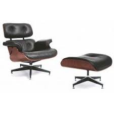 Lounge chair and ottoman black real leather rosewood black parts. Buy Modern Leather Lounge Chair And Ottoman Empire