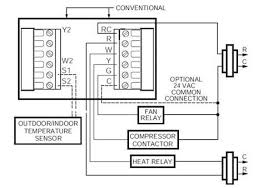 Single Stage Heat Pump Thermostat Wiring Diagram Thermostat Wiring Hvac Thermostat Thermostat Installation