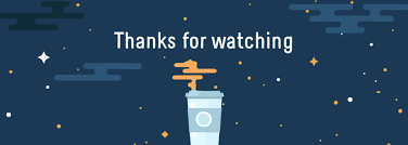 Thank you motion animation on starry sky universe. Thanks For Watching Png Gif