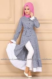 Modaselvim Elbise Etegi Firfirli Kareli Elbise Kprs6847 Laci Elbise Elbiseler Kiyafet