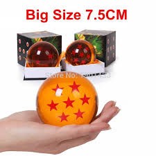 Here's how you can collect all 7 dragon balls to summon porunga and make your wishes!want a stacked dokkan ac. Aliexpress Com Buy Dragon Ball Crystal Balls 7 5cm Big Size 1 2 3 4 5 6 7 Star Balls Classic Action Figures Toys Ne Crystal Dragon Dragon Ball Z Dragon Ball