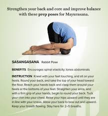 Strengthen Your Back And Core And Improve Balance With These Prep Poses For Mayurasana Sasangasana Rabbit Pose E Rabbit Pose Yoga Rabbit Pose Yoga Flow