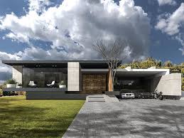Villa H5 One Floor Plan Rasdreamhouses Architecture Architect Architecture Hunter L Modern House Facades Facade House House Architecture Design