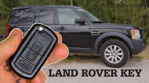 Land Rover Key Fob Battery Replacement And Key Shell Change Youtube