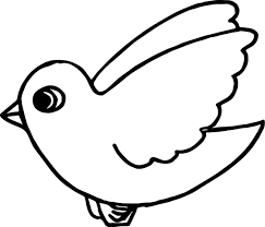 Each printable highlights a word that starts. Make Your Kids World More Colorful With Printable Coloring Pages Simple Flying Bird Coloring Pages