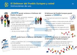 La semana pasada, funcionarios de la defensoría del pueblo acercaron donación de alimentos y otros funcionarias de la coordinación de la defensoría del pueblo departamental unidad 1, san. El Defensor Del Pueblo Europeo Y Usted Instrucciones De Uso Infografias Defensor Del Pueblo Europeo