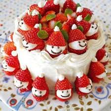 See more ideas about christmas desserts, desserts. Santa Cake Christmas Christmas Ideas Christmas Food Christmas Desert Christmas Cakes Christmas Strawberry Santa Cake Japanese Christmas Cake