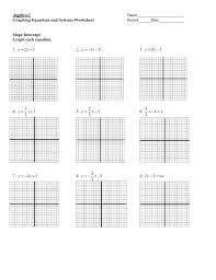 This is the currently selected item. 51 Staggering Graphing Slope Intercept Form Worksheet Image Inspirations Samsfriedchickenanddonuts