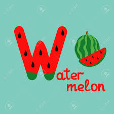 Word games are a great way to help young children learn how to read and spell or to help older children fall in. English Alphabet For Children Education Letter W Uppercase With Word Cute Kids Colorful Abc Alphabet In Cartoon Style Flashcard For Learning English Vocabulary Raster Illustration Stock Photo Picture And Royalty Free Image