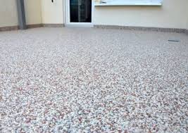 Terrasse Mit Bestehendem Fliesenbelag Bodenbelag Terrasse Terrasse Teppich