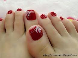 28 juegos de pintar uñas gratis agregados hasta hoy. Cute Red Toe Nail Art Designs Ideas Trends Stickers 2014 Disenos De Unas De Los Pies Unas Manos Y Pies Disenos De Unas Pies