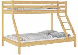 « das hochbett ist sehr stabil und für den preis sehr uns gefällt der schreibtisch und die regale sehr gut. Doppel Etagenbett 140x200 Und 90x200 Kiefer Stockbett Natur Matratze Rollrost 60 19 09 14m Steinhaus Massivholzmoebel Shop