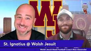 Walsh Jesuit Head Football Coach Nick Alexander
