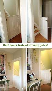 Half Doors Home Diy Baby Gate Home Diy