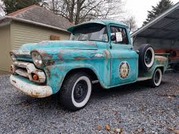 Calm And Cool 1959 Gmc 100 Long Bed Custom Trucks Custom Truck Parts Vintage Trucks