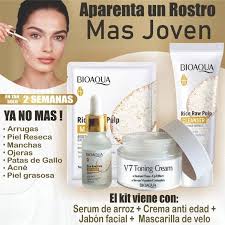 NUEVO KIT RUTINA FACIAL DE ARROZ X5 – tuprovedora