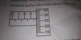 Check spelling or type a new query. Perhatikan Gambar Mikrometer Sekrup Berikut Ini Brainly Co Id