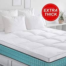 Bedstory Extra Thick Mattress Topper Cooling Mattress Pad Cover Topper With 8 21 Inch Deep Pocke Cooling Mattress Pad Mattress Pad Cover Thick Mattress Topper