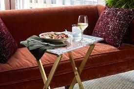 Shop for folding tv tray tables at bed bath & beyond. This Tv Tray Is A Chic Version Of The One You Grew Up With Epicurious