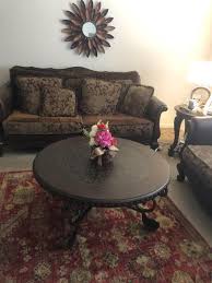 I previously, 8 years ago, purchased the sofa, loveseat, and coffee table from the rafferty collection. Signature Design By Ashley Rafferty Round Cocktail Table Walmart Com Walmart Com