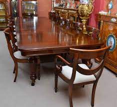 Antique Victorian Dining Table And 14 Chairs C 1880 Victorian Dining Table Dining Table Dining Room Victorian