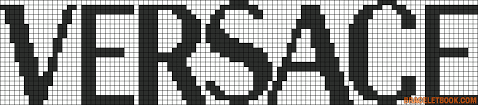 Alpha Friendship Bracelet Pattern 9788 Braceletbook Com Cross Stitch Silhouette Tapestry Crochet Patterns Alpha Patterns