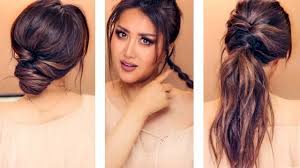 Though black has an inclination towards uniformity, layers of various lengths break up. 2 Min Everyday Hairstyles For Work School With Puff Easy Updos For Long Medium Hair Youtube