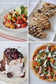 Summer is the perfect time of year for simple entertaining. A Summer Sunday Dinner Pink Pistachio Catering Food Food Crush Easy Summer Meals
