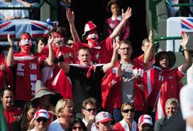 Image result for tennis fans in stands