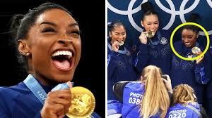 Olympics 2024: Simone Biles captured in eye-opening moment with teammate  after historic feat