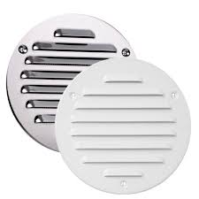 High Quality Metal Round Air Vent Grille With Fly Screen Duct Ventilation Cover Air Vent Covers Air Vent Wall Grille