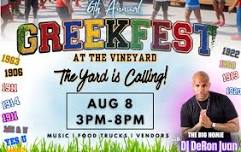 6th Annual GreekFest At The Vineyard