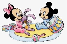 The coloring pages that feature minnie mouse are also mostly popular among small girls. Baby Minnie And Mickey Hug Clipart Png Baby Mickey And Minnie Mouse Transparent Png Transparent Png Image Pngitem