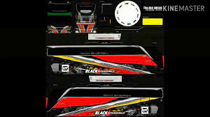 Emak akan update koleksi livery lainnya, so ditunggu ya! Free Livery Bussid Black Komplit Hd Shd Xhd Sdd The Dad Bussid Youtube