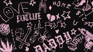 Lil peep background image is about lil peep background, lil, peep, colorful, hair, wearing, white, coat. Perfect Desktop Background Lilpeep