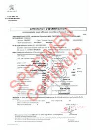 Certificat De Conformite Peugeot Certifauto Certificat De Conformite Europeen Auto Moto