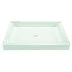 Shower bases have many distinct advantages and disadvantages when compared to a typical shower tile floor. Mustee Shower Pans Showers The Home Depot