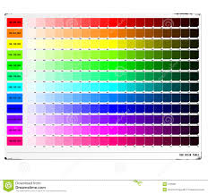 Rgb Color Table Stock Illustration Illustration Of Saturation 410908 In 2020 Color Colorful Table Rgb Color Codes
