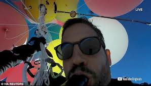 RICHARD KAY: On David Blaine's balloon stunt and Lawnchair Larry