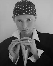 Tilda Swinton, 1986. Ph: Kim Knott