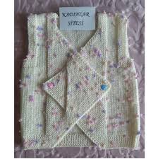 Kolay Ve Kullanisli Kundak Yelek Yapimi 1 1 5 Yas Baby Knitting Patterns Orgu Desenler