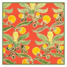 Patterns brands simplicity new look. Voysey Passion Flowers Art Crafts Counted Cross Stitch Chart Pattern Ebay