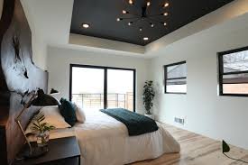 See how much it costs to paint a front room. Black Painted Ceiling Beautiful Room Designs Bedroom False Ceiling Design Black Master Bedroom